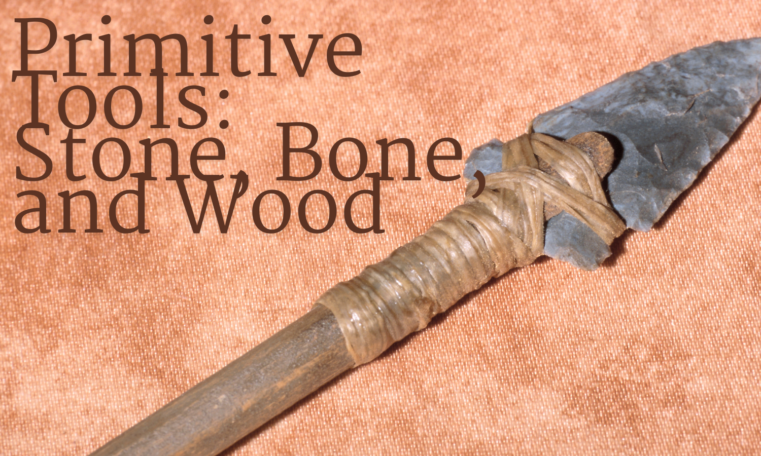 Primitive Tools: Stone, Bone, and Wood @ BNC