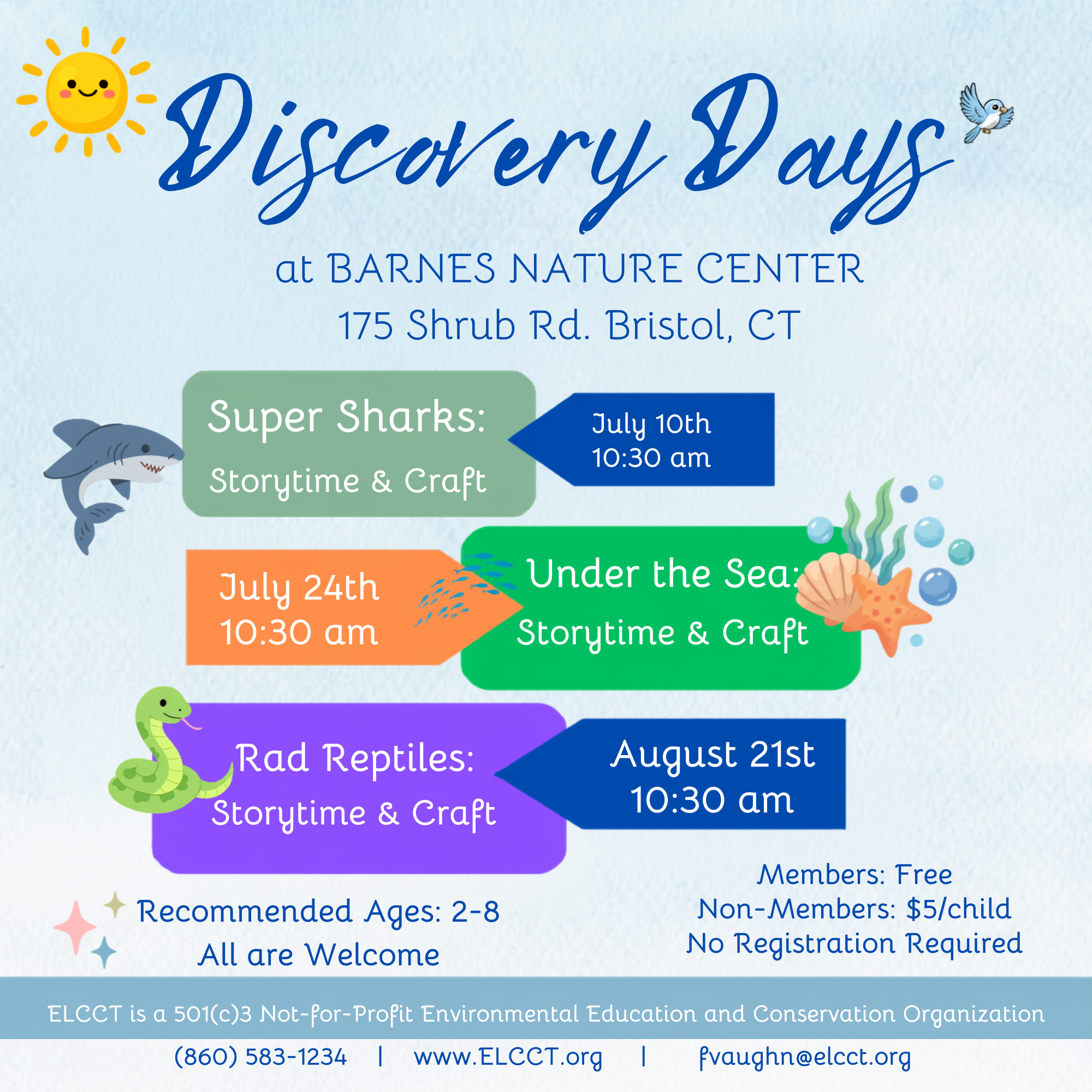 Discovery Days @ Barnes Nature Center