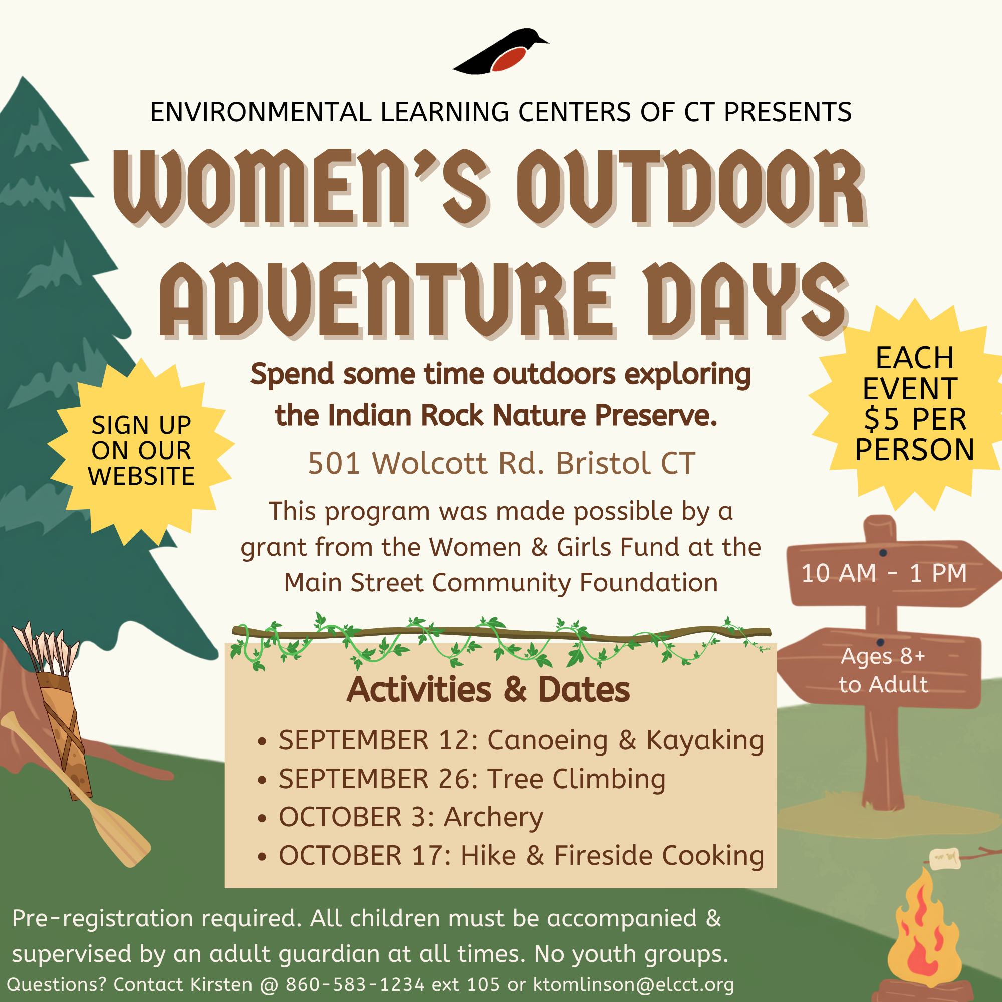 Women's Outdoor Adventure Days: Tree Climbing